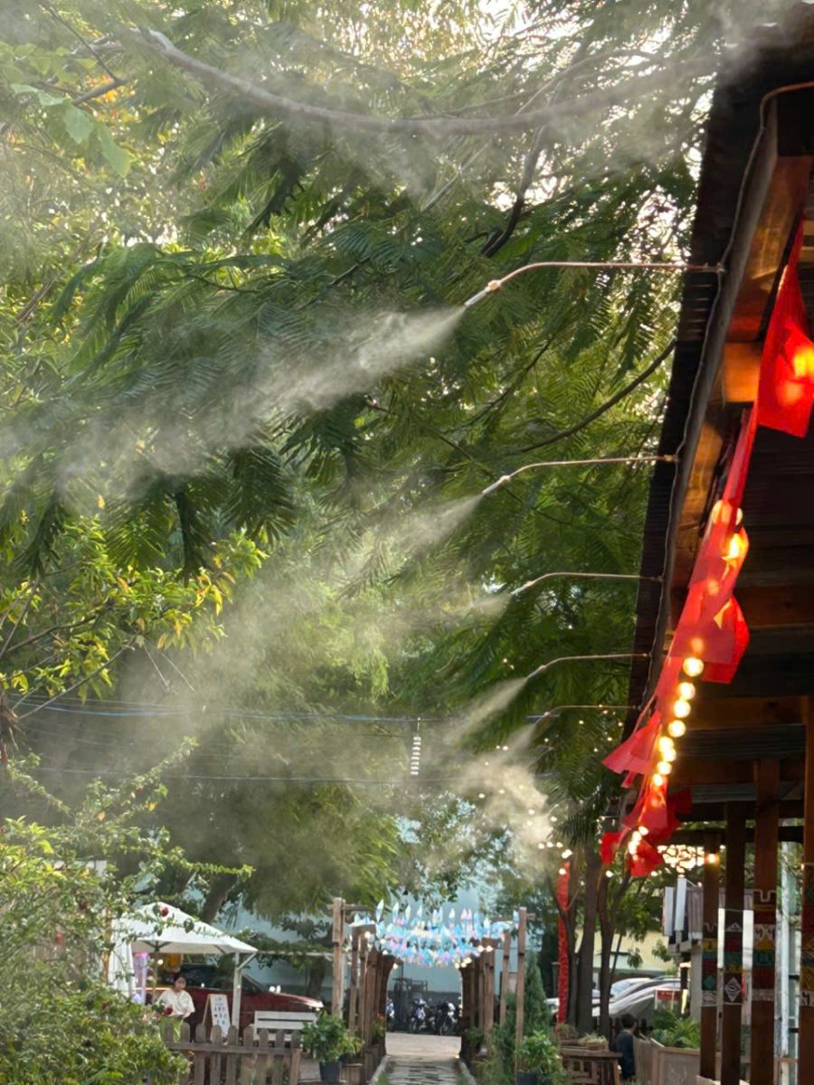 hệ thống phun sương cao áp ống đồng