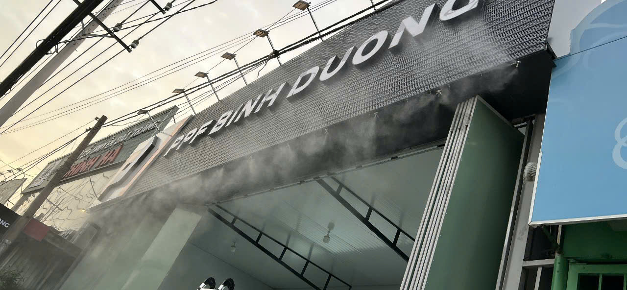 phun sương làm mát