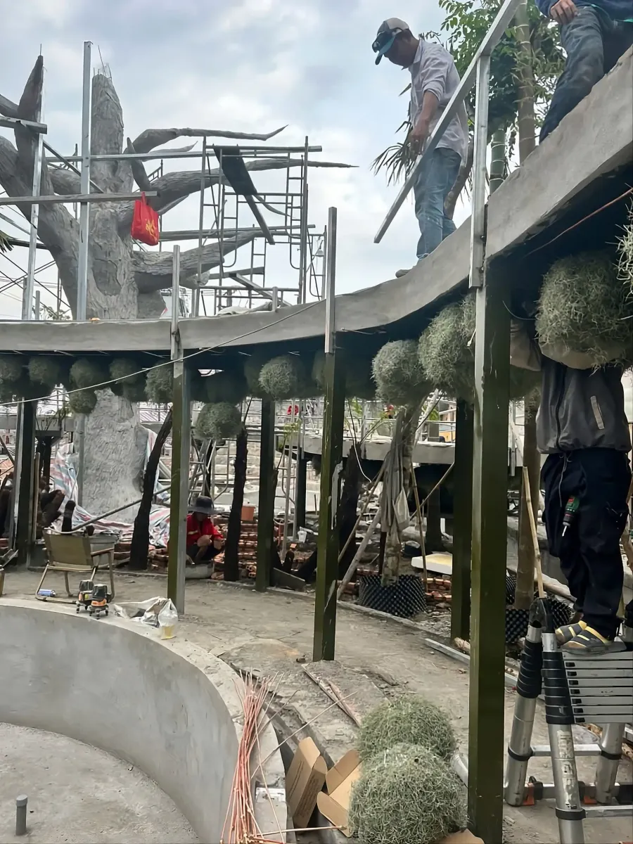 Lắp đặt máy phun sương