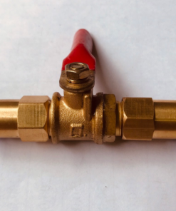 Khóa đồng ống PE 8mm